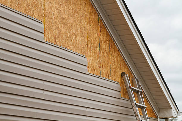 Professional Storm Damage Siding Repair technician working in Immokalee, FL